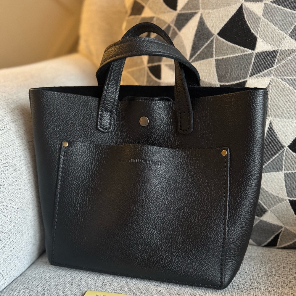 Portland Leather Goods Mini Crossbody Tote